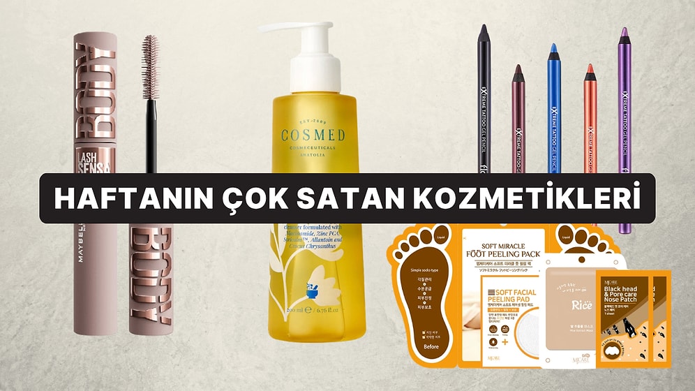 Bakımına Özen Gösterenler Buraya! Haftanın En Çok Satılan Kozmetik Ürünleri