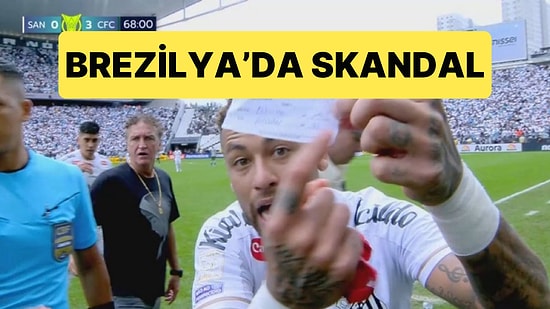 Brezilya'da Hakem Oyuncu Değişikliğinde Yanlışlıkla Neymar'ı Oyundan Çıkardı