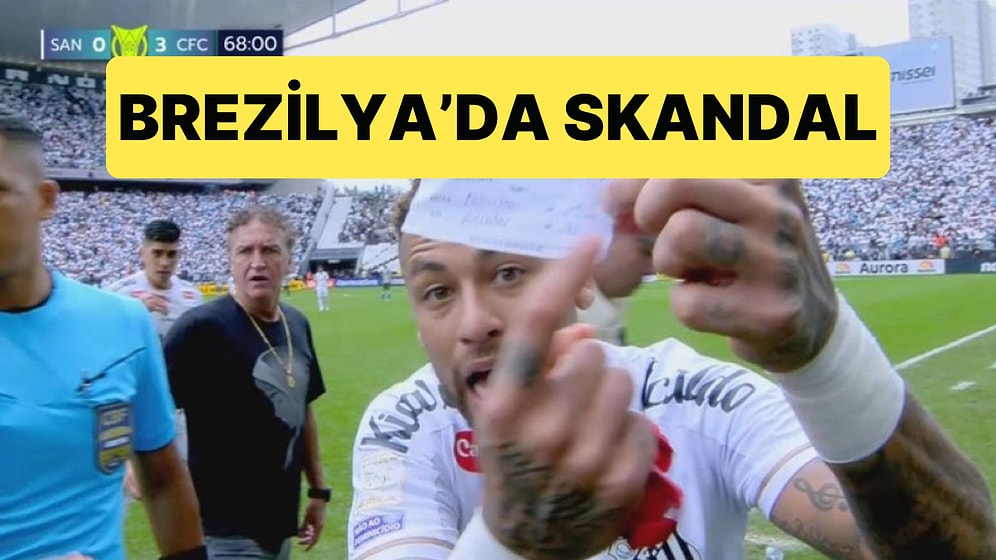 Brezilya'da Hakem Oyuncu Değişikliğinde Yanlışlıkla Neymar'ı Oyundan Çıkardı