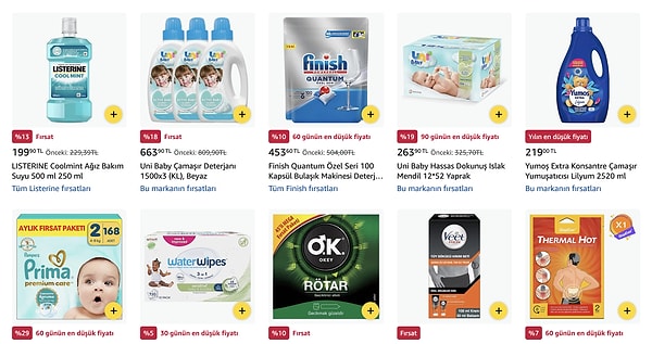Finish, Fairy, Ariel, Oral- B, Prima ve daha fazlası bu kampanyada sizi bekliyor!