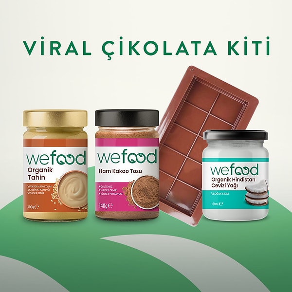 Viral çikolata kitini %50 indirime ek %10 indirimle deneme fırsatını kaçırmak olmaz!