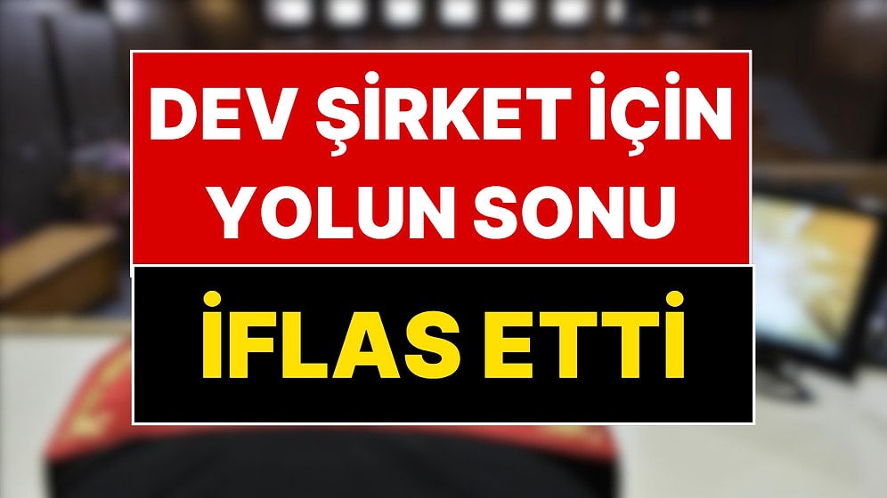 Havalimanları ve Lüks Otellere Üretim Yapıyordu: 15 Bin Metrekarelik Türk Devi Resmen İflas Etti!