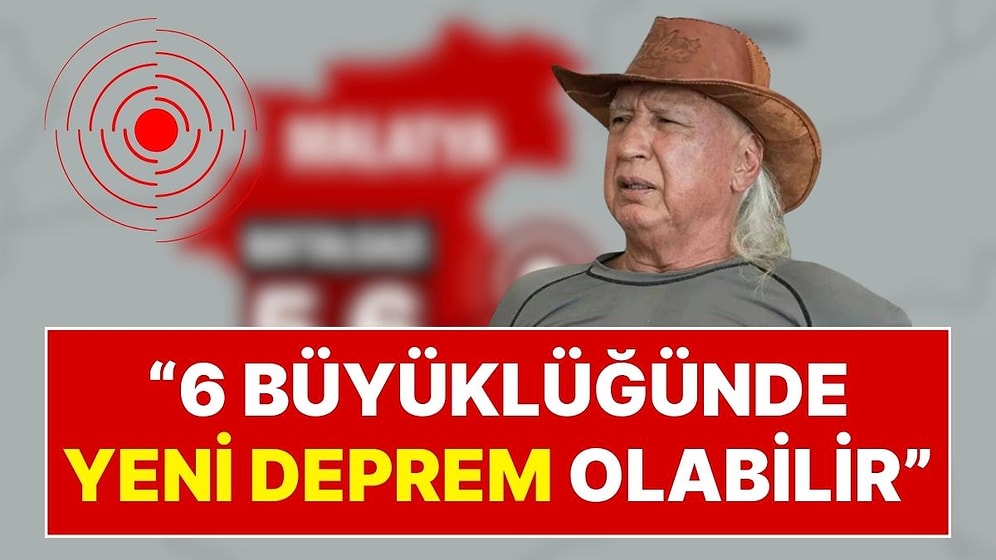 Şener Üşümezsoy’dan Deprem Açıklaması: “6 Büyüklüğünde Yeni Deprem Olabilir”