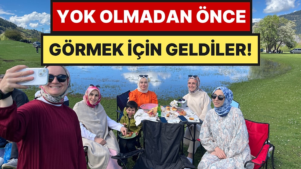 İki Ay Sonra Kuruyacak: Kilometrelerce Uzaktan Görmek İçin Akın Ettiler