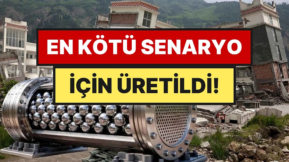 Depremde Hayat Kurtaracak Çelik Toplu Silindir Geliştirildi: Eski Binalara da Takılabilecek