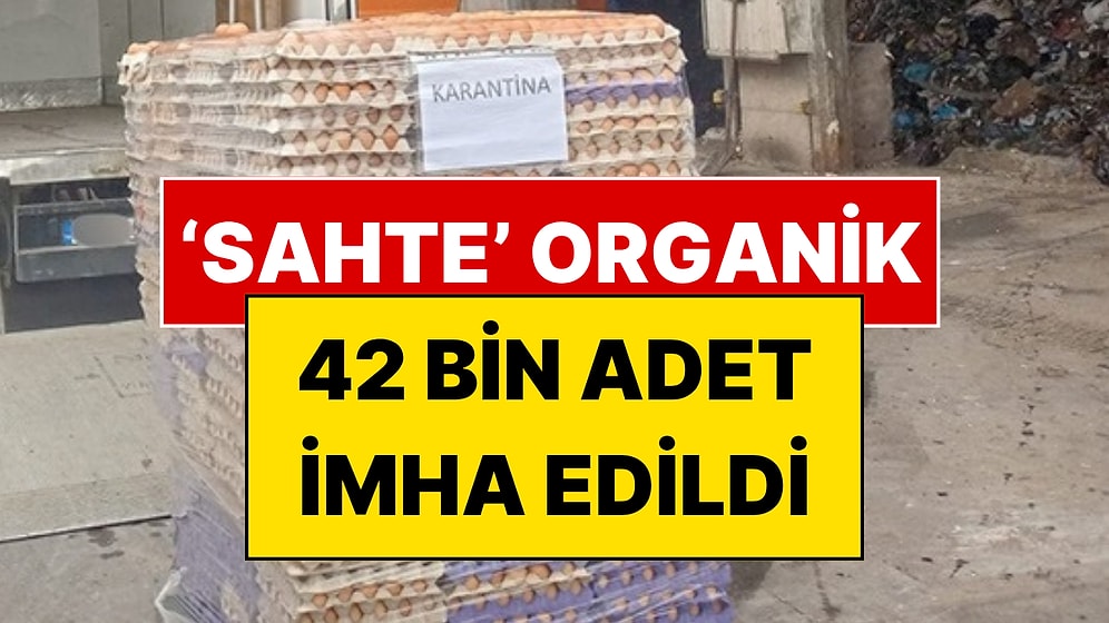 Yumurtada Akılalmaz Hile: 42 Bin Adet İmha Edildi!