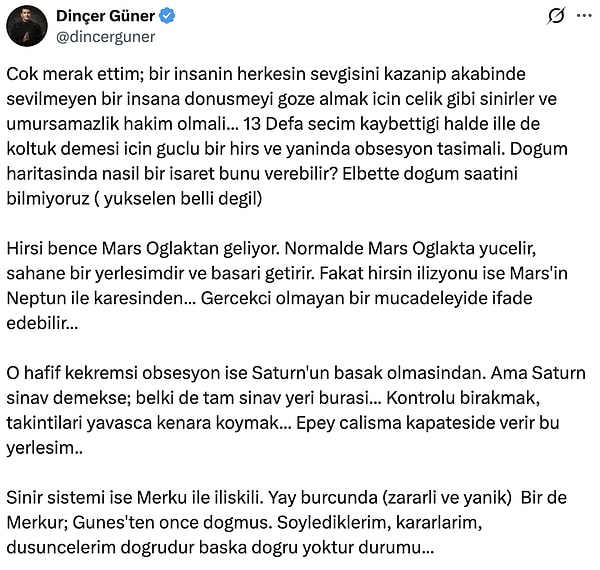 "Gerçekçi olmayan bir mücadeleyi de ifade edebilir... Söylediklerim, kararlarım, düşüncelerim doğrudur başka doğru yoktur durumu..."