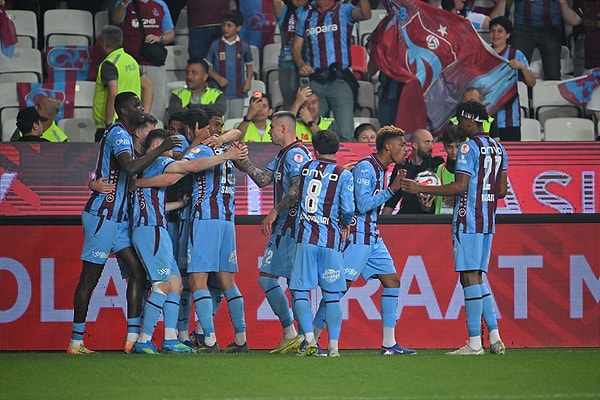 Kupanın sahibi Trabzonspor oldu.