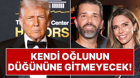 Donald Trump Kendi Oğlunun Düğününe Katılmayacağını Duyurdu: “İşlerim Var, Gelemem!”
