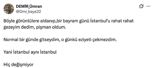 Peki İstanbul boşalıyor mu?