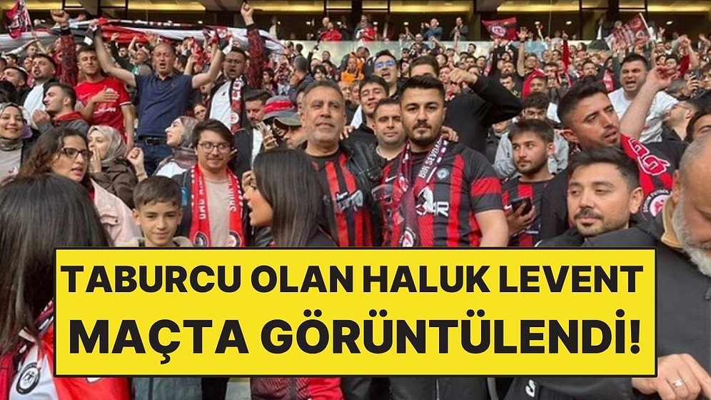 Hastaneden Taburcu Olan Haluk Levent Çorumspor Finalinde Görüldü