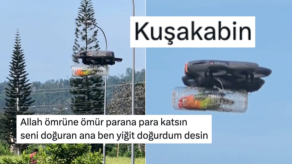 Bir Kuş Sahibi, Uçamayan Kuşu İçin "Kabinli" Drone Yaptı!