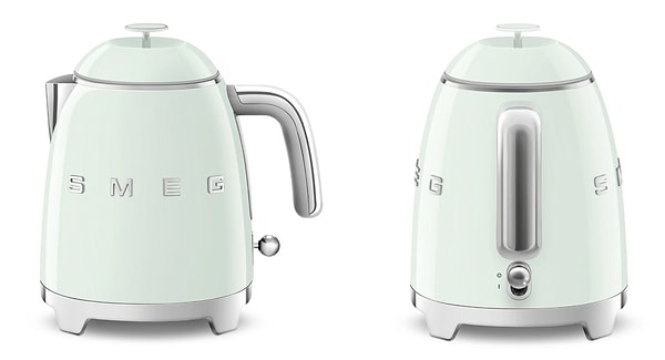 Mutfakların yıldızı Smeg pastel yeşil kettle 9.499 TL yerine kodla 8.074 TL!