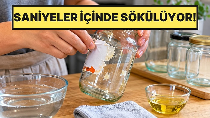 Cam Kavanozlardaki Yapışkanı Çıkarmanın En Kolay Yolu
