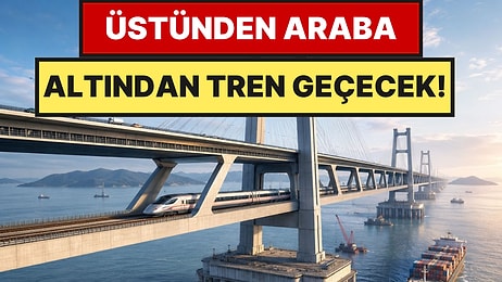 Dev Beton Bloklar Suya İndi: Üstünden 6 Şerit Otoyol, Altından Hızlı Tren Geçecek