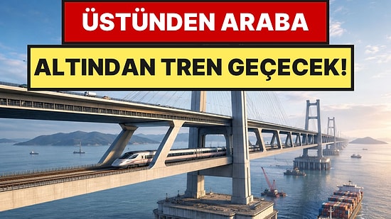 Dev Beton Bloklar Suya İndi: Üstünden 6 Şerit Otoyol, Altından Hızlı Tren Geçecek