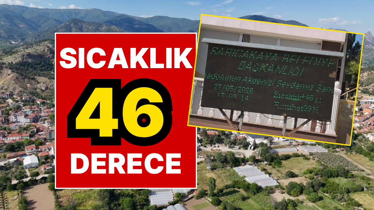 Türkiye’nin Rekortmen İlçesinde Bayram Kabusu: Sıcaklık 46 Dereceye Ulaştı!