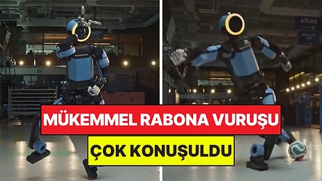 Artık Sahalarda Robotlar mı Olacak? İnsansı Robot Atlas'ın Mükemmel Rabona Vuruşu Gündem Oldu