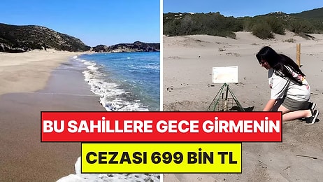 Bu Sahillere Saat 20:00'den Sonra Girenler Yandı: 699 Bin Lira Cezası Var!