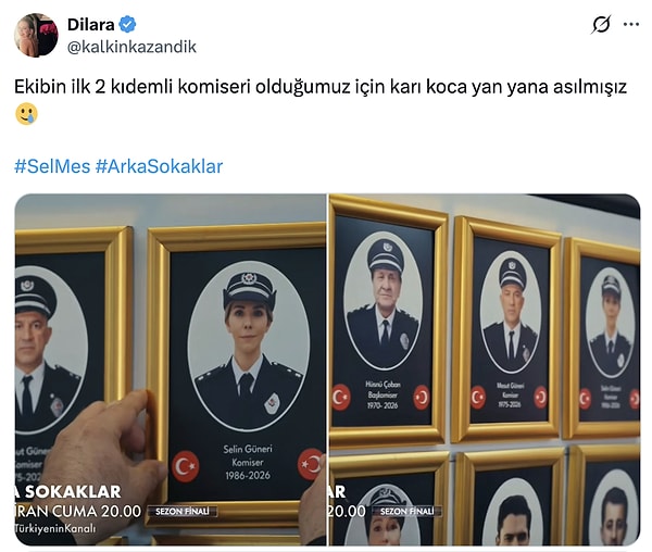 Ekipte Rıza Baba, Hüsnü, Selin ve Mesut'un şehit olduğunun görülmesi izleyenleri hayret ettirdi.