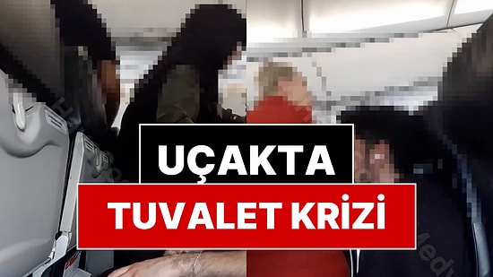 İstanbul-Malatya Uçağında Tuvalet Krizi: Yolcunun Kabin İçine Tuvaletini Yaptığı İddia Edildi