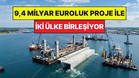 İki Ülke Birleşecek: 9,4 Milyar Euroluk Proje İçin Dev Bloklar Yerleştirilmeye Başlandı