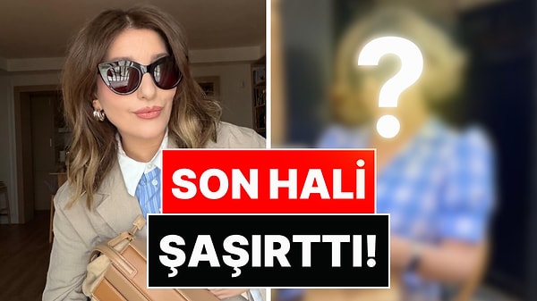 Şebnem Bozoklu Yeni İmajıyla Bambaşka Biri Oldu!