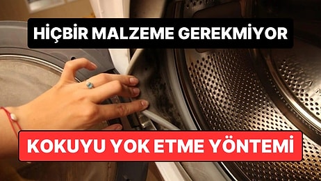Çamaşır Makinesinde Kötü Kokuları Önlemenin En Basit Yolu Açıklandı