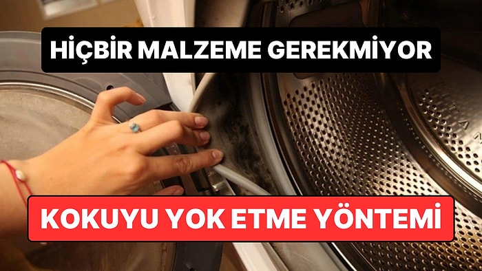 Çamaşır Makinesinde Kötü Kokuları Önlemenin En Basit Yolu Açıklandı