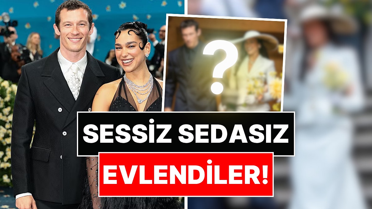 Sadelikte Zirve: Dua Lipa ve Callum Turner Sessiz Sedasız Evlendi!