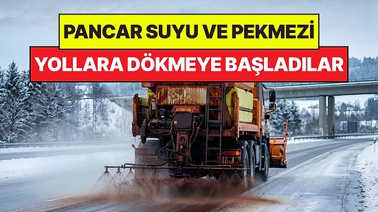 Tüm Yollara Pancar Suyu ve Pekmez Dökmeye Başladılar