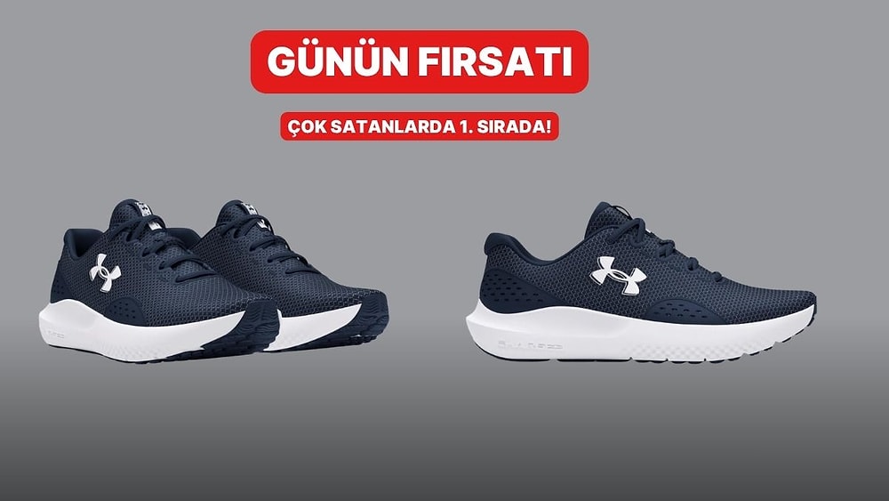 Günün Fırsatı: Çok Satanlar Listesinin Yıldızı Under Armour Charged Surge 4 Spor Ayakkabı İndirimde!