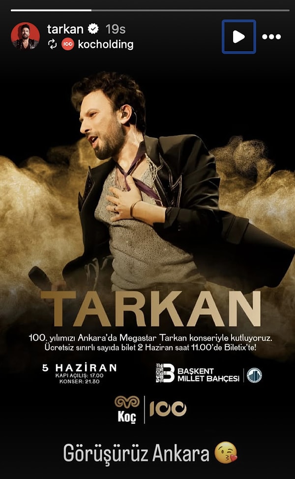 Megastar Tarkan, yıllardır sahne performansları, unutulmaz şarkıları ve nesiller boyunca devam eden popülaritesiyle Türkiye'nin en sevilen sanatçılarından biri olmaya devam ediyor.