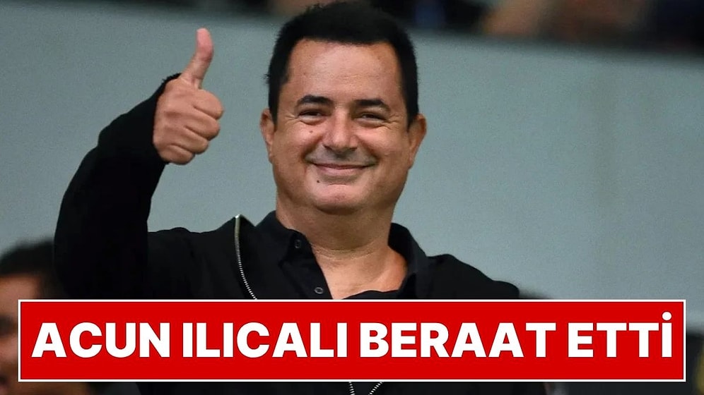 Acun Ilıcalı, TV8 ve Exxen'deki Bahis Reklamı İddialarına İlişkin Davada Beraat Etti