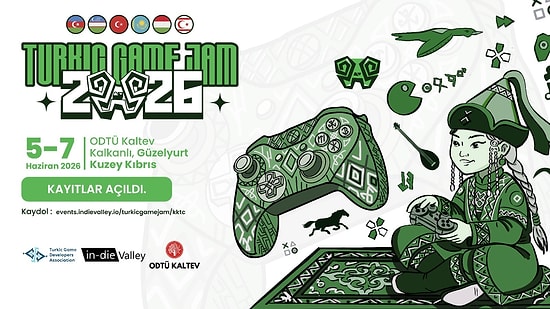 ODTÜ Kaltev ve Indie Valley Ortaklığında Turkic Game Jam 2026 KKTC’de!