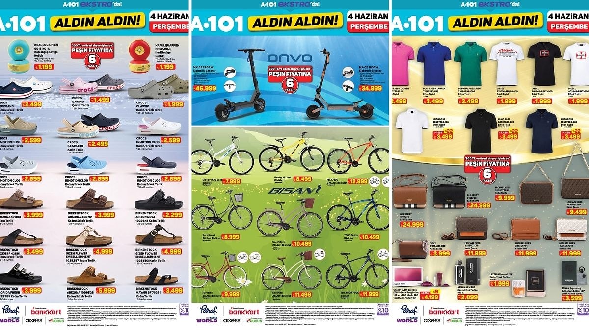 A101'e Klima Geliyor! 4 Haziran 2026 A101 İnternete Özel Aldın Aldın Kataloğu