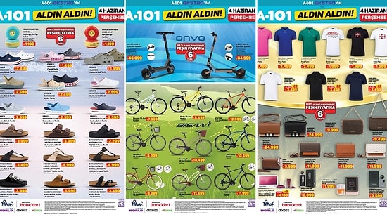 A101'e Klima Geliyor! 4 Haziran 2026 A101 İnternete Özel Aldın Aldın Kataloğu