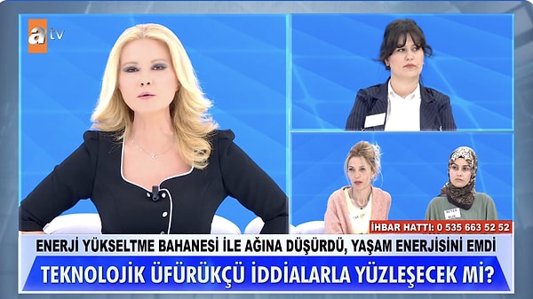 Müge Anlı ile Tatlı Sert programında bir üfürükçü daha gündem oldu. Ancak bu kez teknolojik üfürükçü!