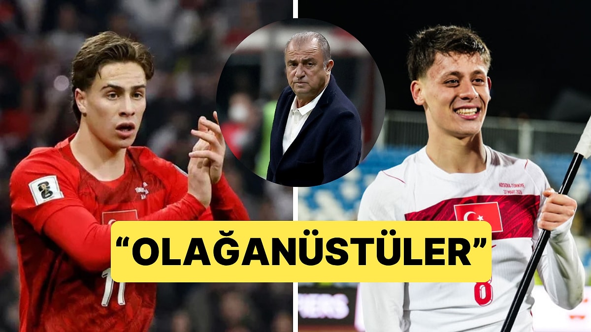 Fatih Terim'den Arda Güler ve Kenan Yıldız'a Büyük Övgü: 