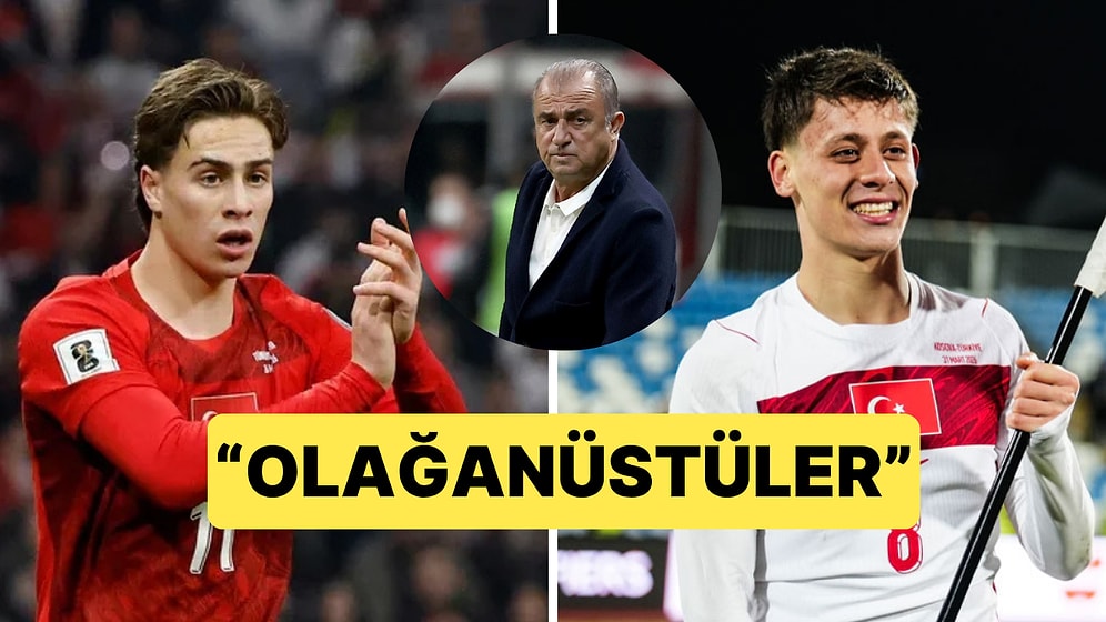 Fatih Terim'den Arda Güler ve Kenan Yıldız'a Büyük Övgü: "Olağanüstü Yetenekler"
