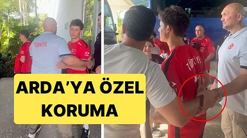 Arda Güler'in Yakın Koruması, Yıldız Futbolcuya Temas Etmek İsteyenlere Göz Açtırmıyor