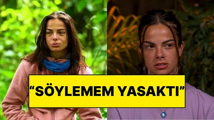 Survivor'dan Elenen Beyza Gemici, "Söylemem Yasaktı" Diyerek Adayla İlgili İtirafta Bulundu