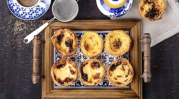 Listenin ilk sıralarında Portekiz'in meşhur yumurtalı tartları Pastel de Belém ve Pastel de nata yer alırken, onları hemen ardından 3. sırada Antakya Künefesi takip etti.