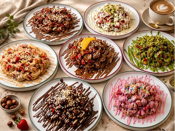 Günlük taze meyve ve taze waffle hamuru farkı burada devreye giriyor.