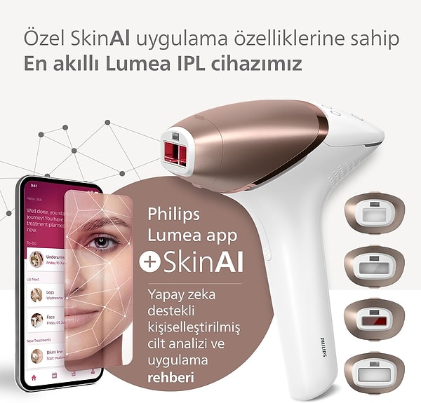Philips Lumea 9900 Serisi BRI951/03 IPL 30 günün en düşük fiyatıyla fırsatlar arasında öne çıkıyor.