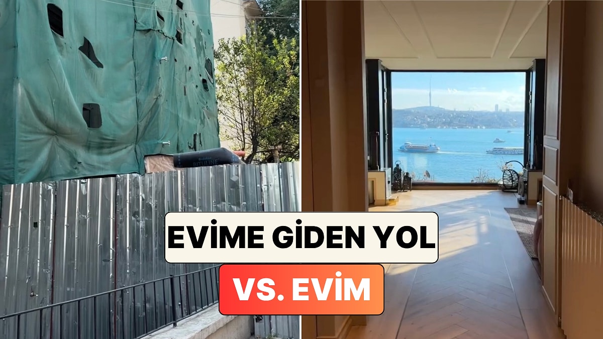 Dışı Harabe İçi Saray Olan Boğaz Manzaralı Ev Sosyal Medyada Gündem Oldu