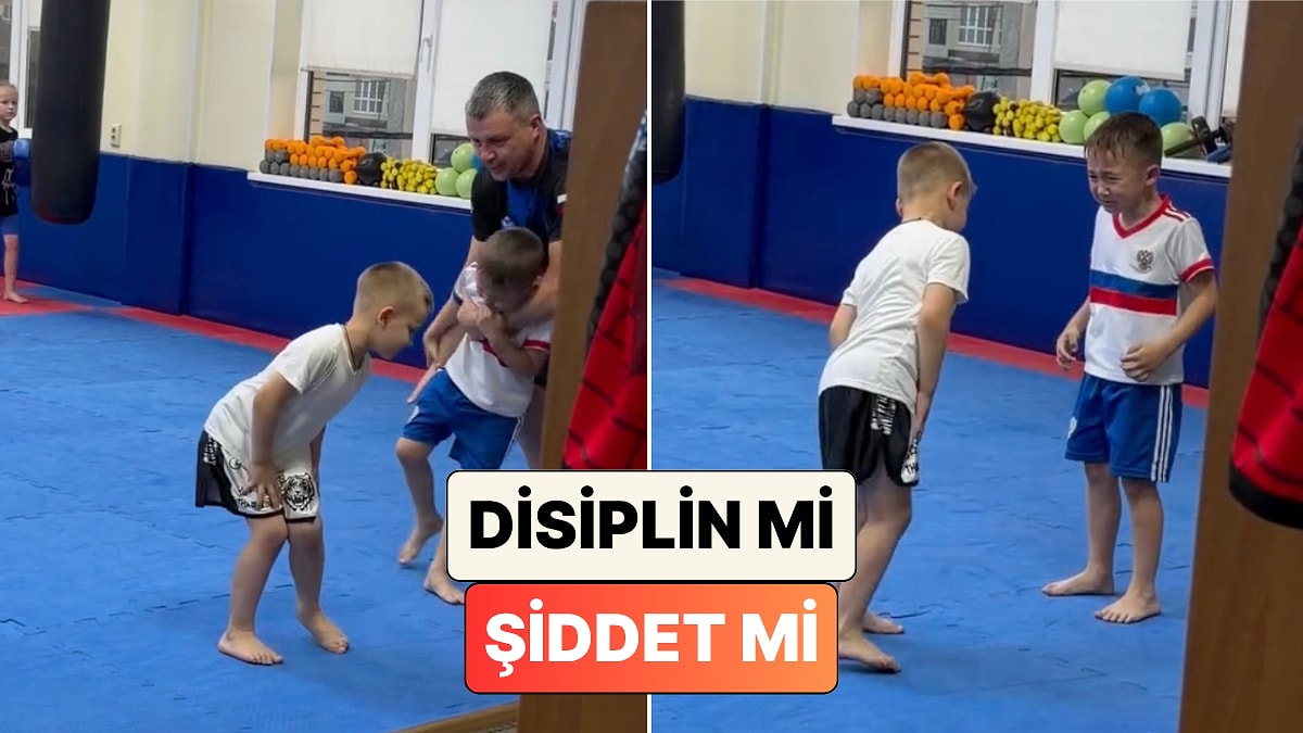 Çocukların Sert Dövüş Antrenmanı Sosyal Medyayı İkiye Böldü