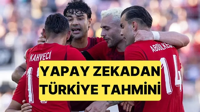 Türkiye Gruptan Çıkabilir mi? Yapay Zekadan Dünya Kupası Tahminleri Paylaşıldı
