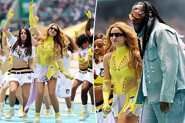 Shakira, 2026 Dünya Kupası'nın resmi şarkısı olan "Dai Dai (Let's Go)"yu Nijeryalı yıldız Burna Boy ile birlikte ilk kez canlı seslendirdi.