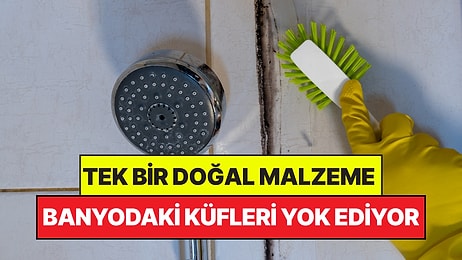Ne Çamaşır Suyu, Ne Deterjan: Tek Bir Malzeme Banyo Köşelerini Bembeyaz Yapıyor